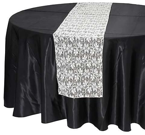 Ivory Lace Runner