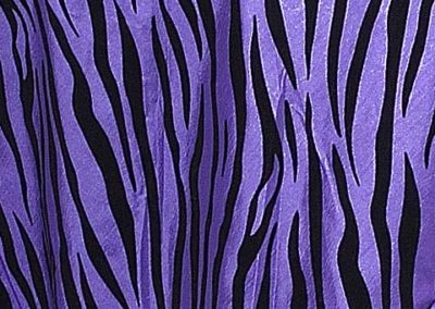 Purple Zebra Napkin