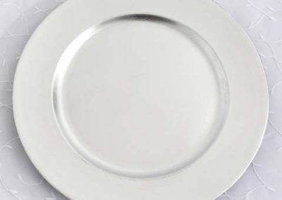 Silver Charger Plate