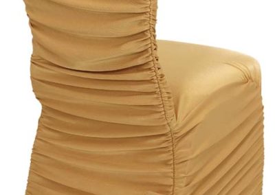 Gold Rouged Chair Cover