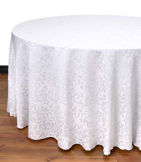 Elegant White Flocking