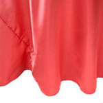 Coral Satin Napkin