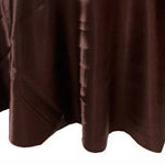 Dark Brown Satin Napkin