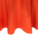 Orange Satin Napkin