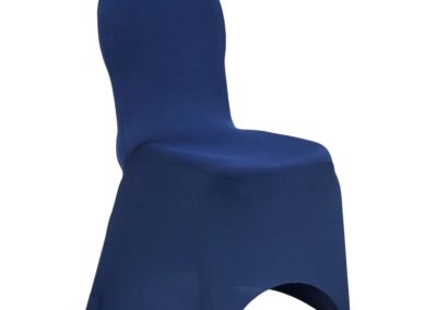 Navy Blue Spandex Chair Cover
